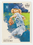 Dustin May RC - Los Angeles Dodgers (MLB Baseball Card) 2020 Panini Diamond Kings # 73 Mint