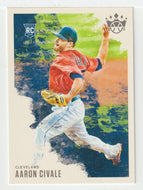 Aaron Civale RC - Cleveland Indians (MLB Baseball Card) 2020 Panini Diamond Kings # 88 Mint