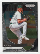 A.J. Puk RC - Oakland Athletics (MLB Baseball Card) 2020 Panini Prizm # 194 Mint