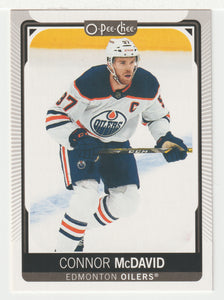 Connor McDavid - Edmonton Oilers (NHL Hockey Card) 2021-22 O-Pee-Chee # 1 Mint