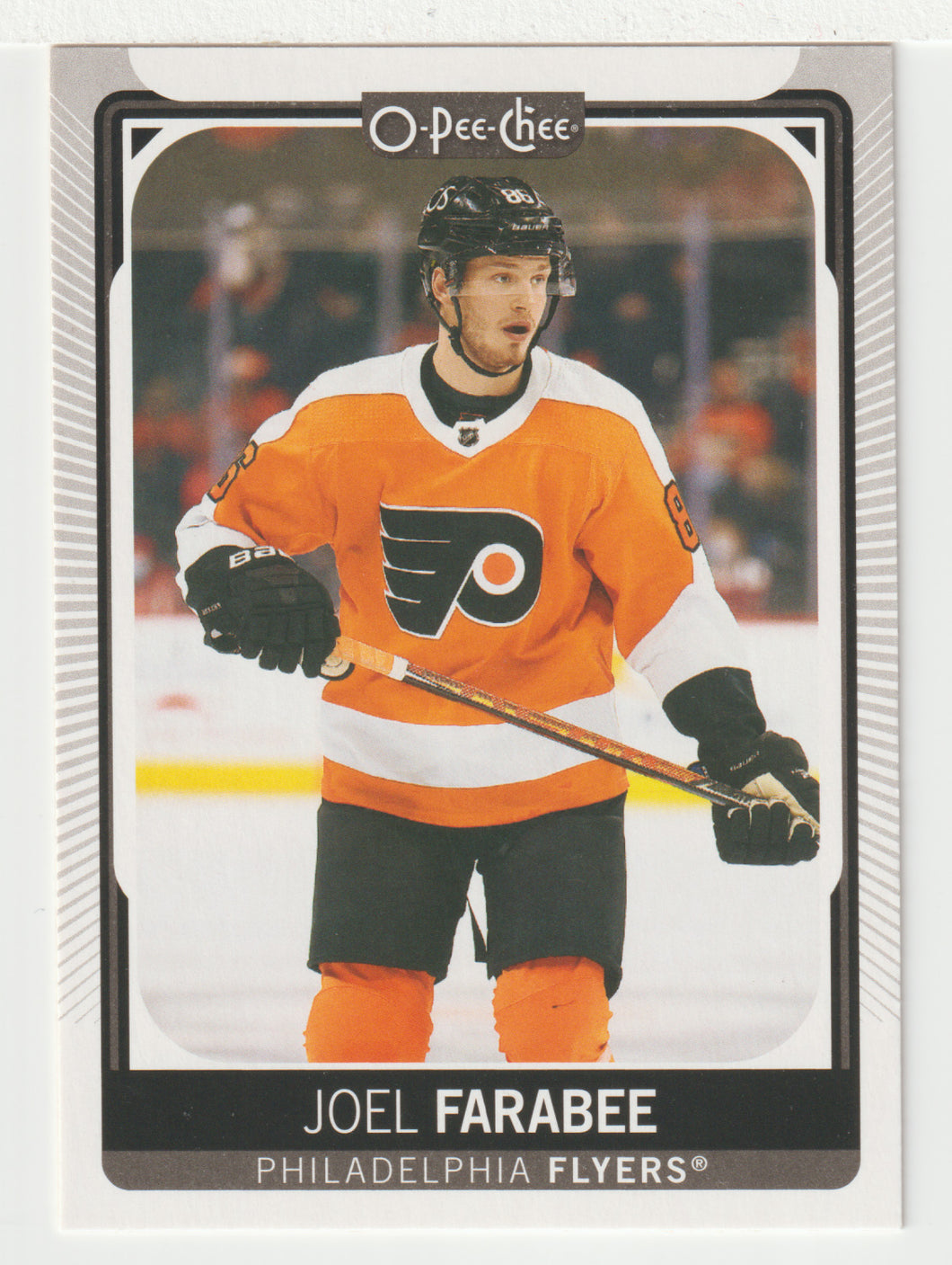 Joel Farabee - Philadelphia Flyers (NHL Hockey Card) 2021-22 O-Pee-Chee # 43 Mint