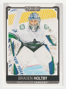 Braden Holtby - Vancouver Canucks (NHL Hockey Card) 2021-22 O-Pee-Chee # 59 Mint