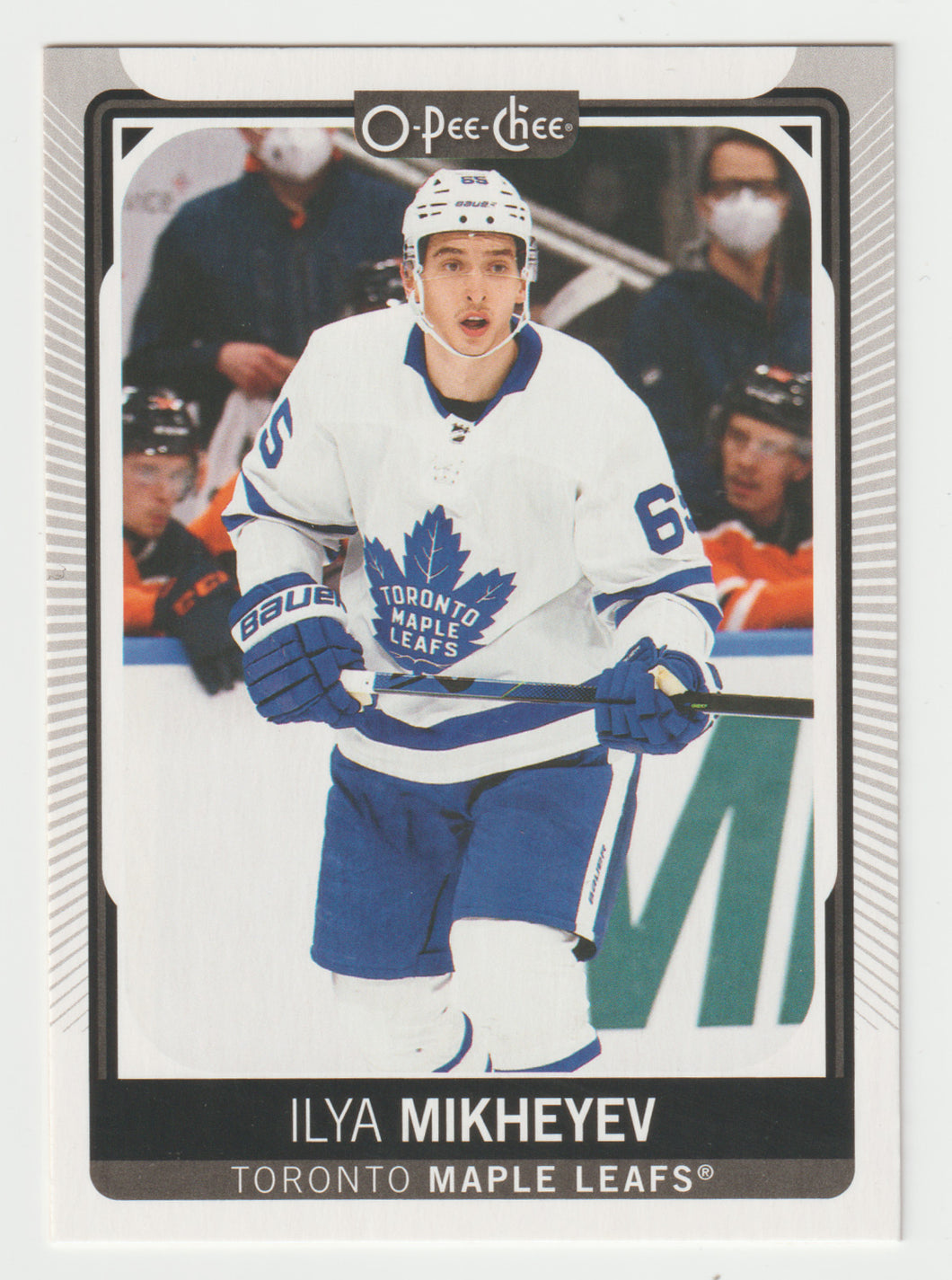 Ilya Mikheyev - Toronto Maple Leafs (NHL Hockey Card) 2021-22 O-Pee-Chee # 66 Mint