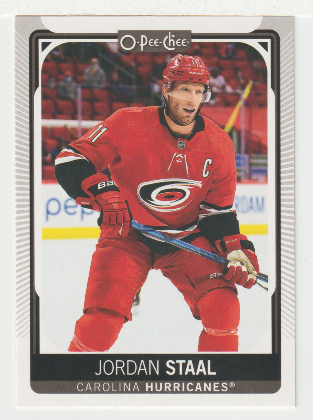 Jordan Staal - Carolina Hurricanes (NHL Hockey Card) 2021-22 O-Pee-Chee # 81 Mint
