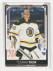 Tuukka Rask - Boston Bruins (NHL Hockey Card) 2021-22 O-Pee-Chee # 86 Mint