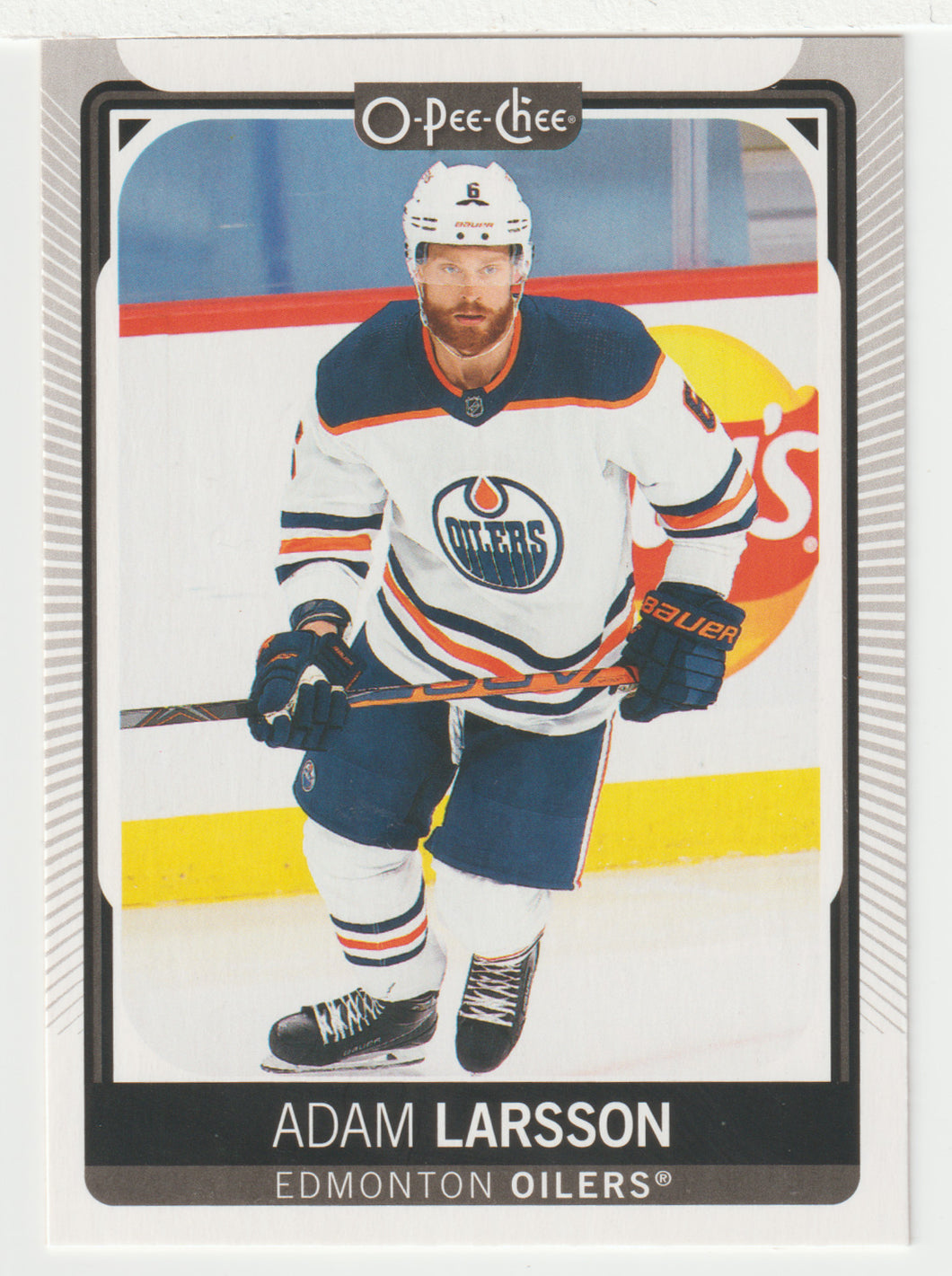 Adam Larsson - Edmonton Oilers (NHL Hockey Card) 2021-22 O-Pee-Chee # 101 Mint