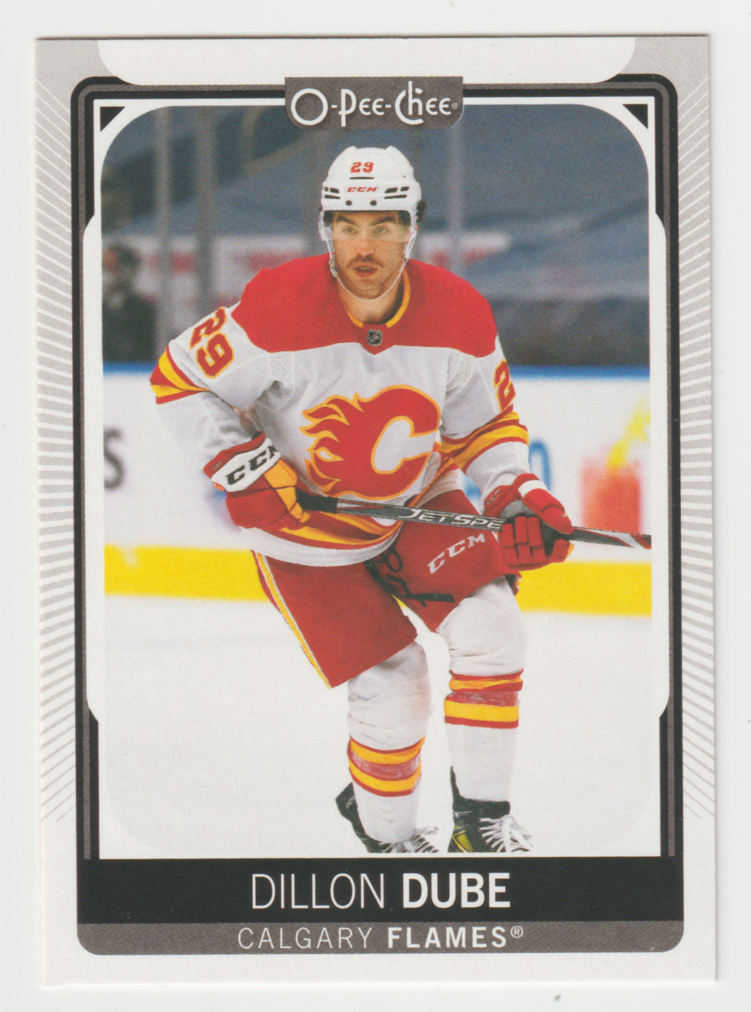 Dillon Dube - Calgary Flames (NHL Hockey Card) 2021-22 O-Pee-Chee # 105 Mint
