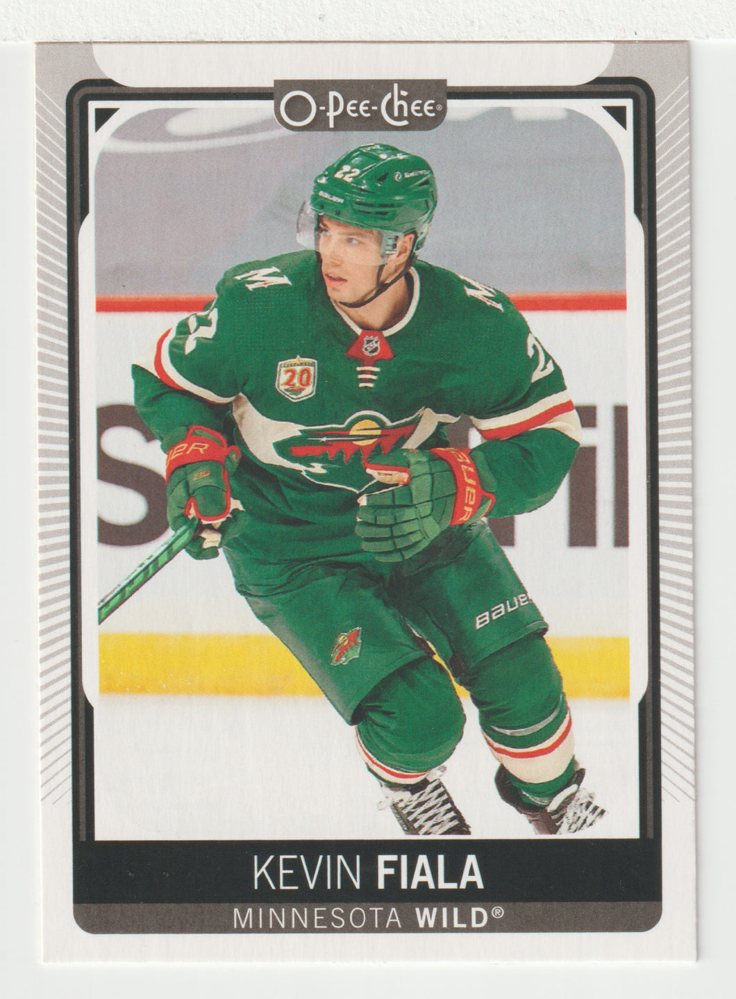 Kevin Fiala - Minnesota Wild (NHL Hockey Card) 2021-22 O-Pee-Chee # 106 Mint