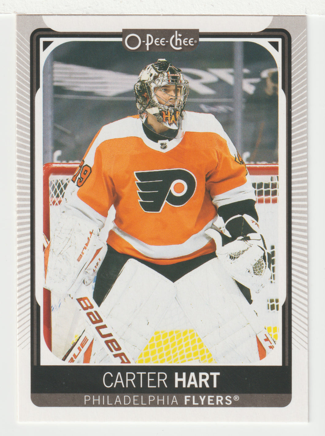Carter Hart - Philadelphia Flyers (NHL Hockey Card) 2021-22 O-Pee-Chee # 108 Mint