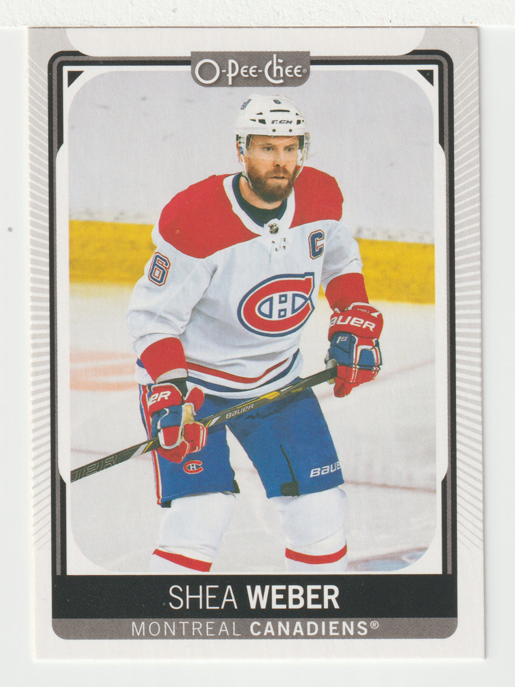Shea Weber - Montreal Canadiens (NHL Hockey Card) 2021-22 O-Pee-Chee # 114 Mint