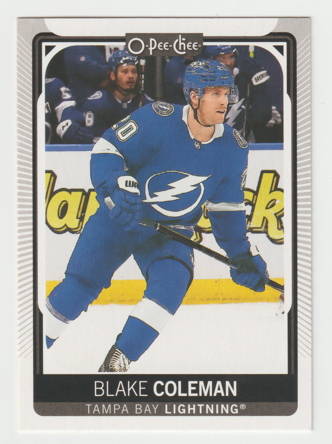 Blake Coleman - Tampa Bay Lightning (NHL Hockey Card) 2021-22 O-Pee-Chee # 136 Mint