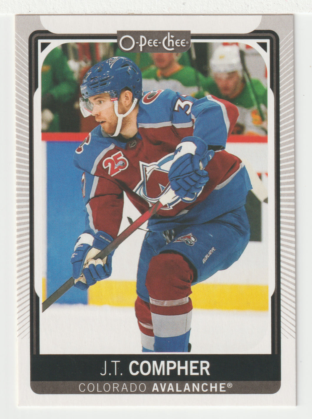J.T. Compher - Colorado Avalanche (NHL Hockey Card) 2021-22 O-Pee-Chee # 152 Mint