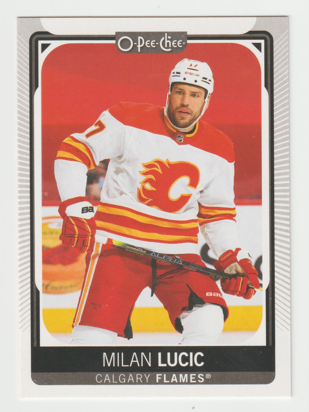 Milan Lucic - Calgary Flames (NHL Hockey Card) 2021-22 O-Pee-Chee # 153 Mint
