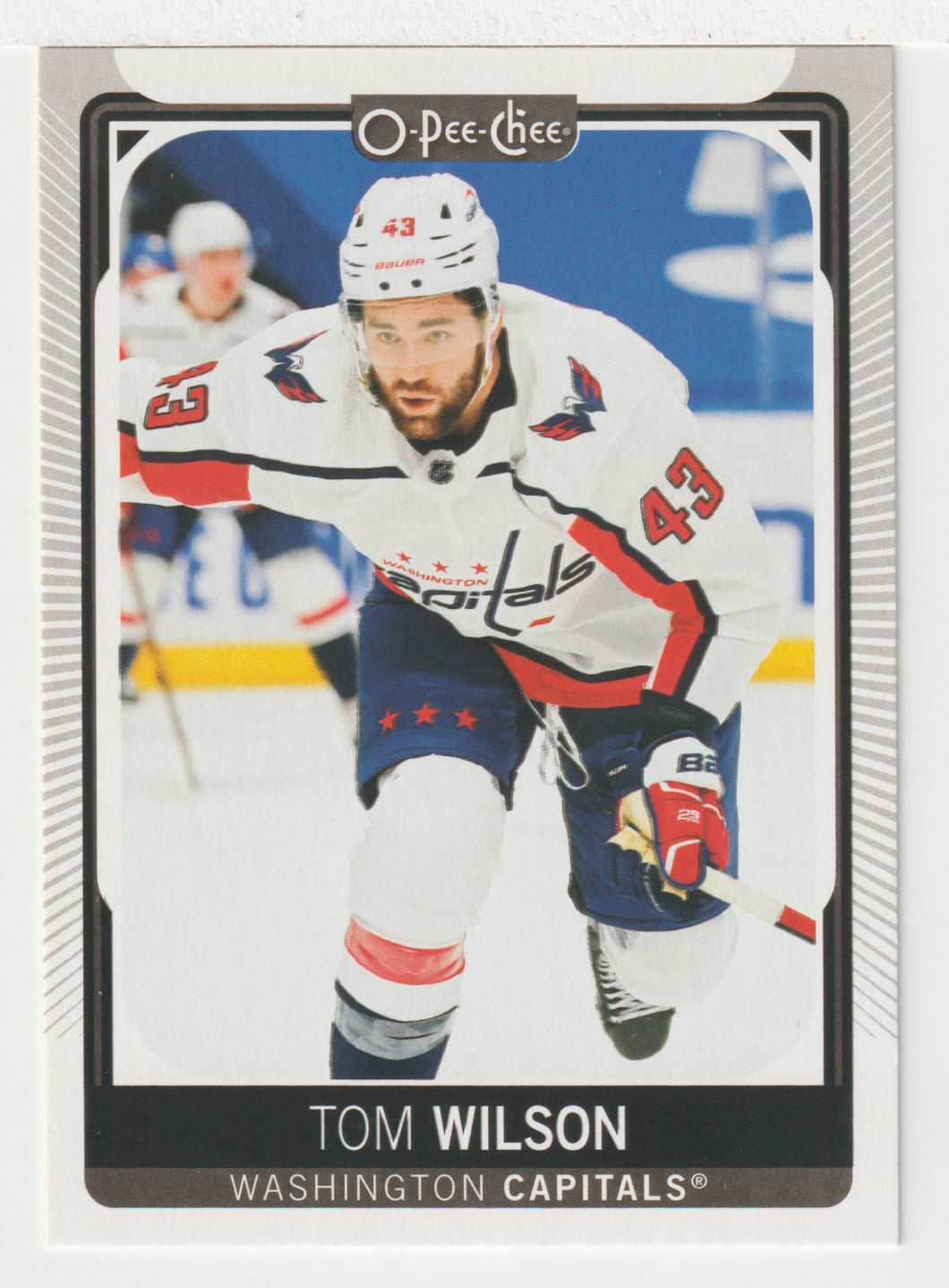Tom Wilson - Washington Capitals (NHL Hockey Card) 2021-22 O-Pee-Chee # 167 Mint