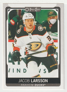 Jacob Larsson - Anaheim Ducks (NHL Hockey Card) 2021-22 O-Pee-Chee # 170 Mint