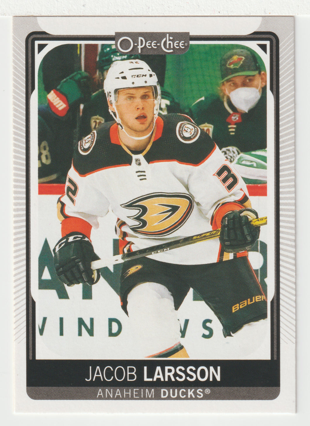 Jacob Larsson - Anaheim Ducks (NHL Hockey Card) 2021-22 O-Pee-Chee # 170 Mint