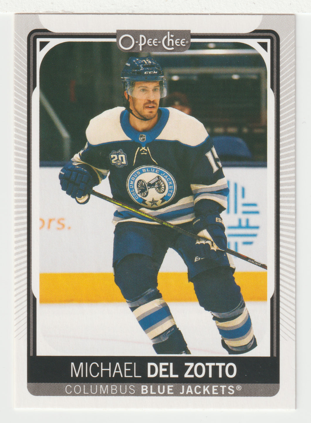 Michael Del Zotto - Columbus Blue Jackets (NHL Hockey Card) 2021-22 O-Pee-Chee # 184 Mint