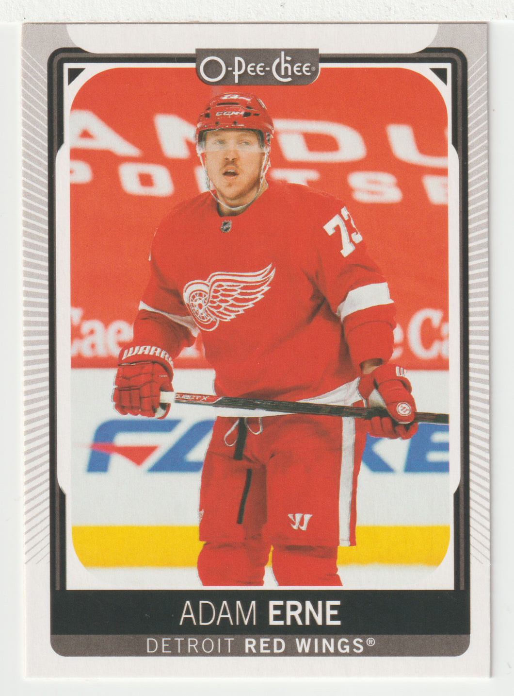 Adam Erne - Detroit Red Wings (NHL Hockey Card) 2021-22 O-Pee-Chee # 192 Mint