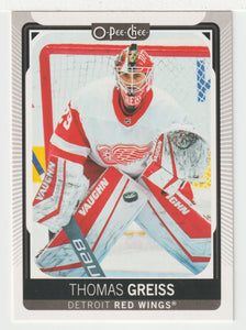 Thomas Greiss - Detroit Red Wings (NHL Hockey Card) 2021-22 O-Pee-Chee # 202 Mint