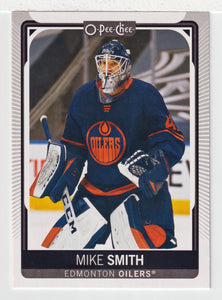 Mike Smith - Edmonton Oilers (NHL Hockey Card) 2021-22 O-Pee-Chee # 228 Mint