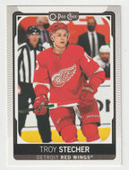 Troy Stecher - Detroit Red Wings (NHL Hockey Card) 2021-22 O-Pee-Chee # 231 Mint