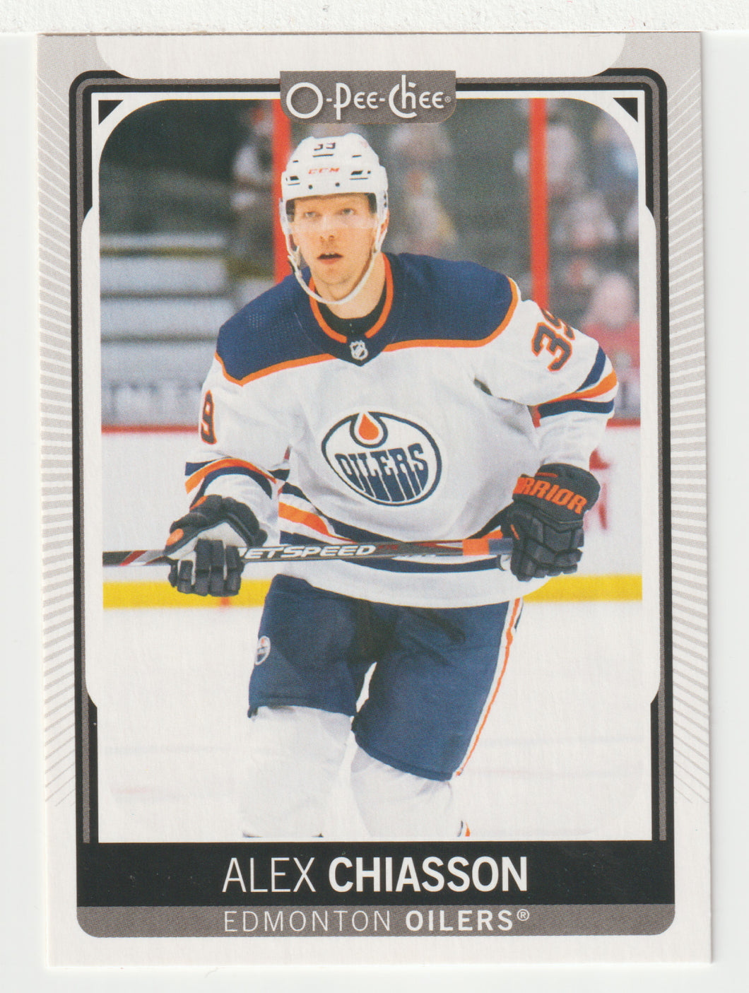 Alex Chiasson - Edmonton Oilers (NHL Hockey Card) 2021-22 O-Pee-Chee # 234 Mint