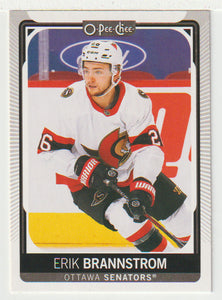 Erik Brannstrom - Ottawa Senators (NHL Hockey Card) 2021-22 O-Pee-Chee # 273 Mint