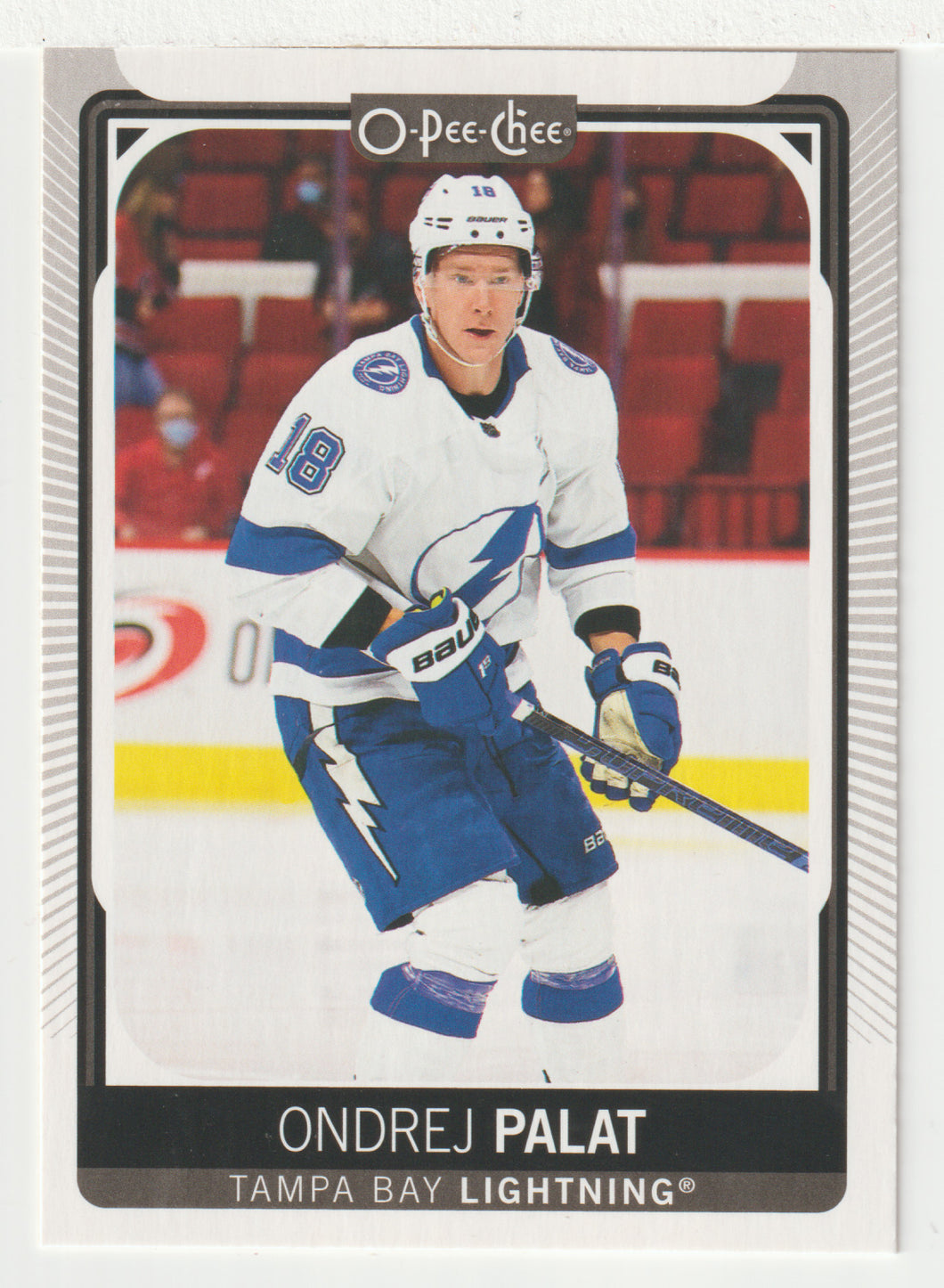 Ondrej Palat - Tampa Bay Lightning (NHL Hockey Card) 2021-22 O-Pee-Chee # 286 Mint