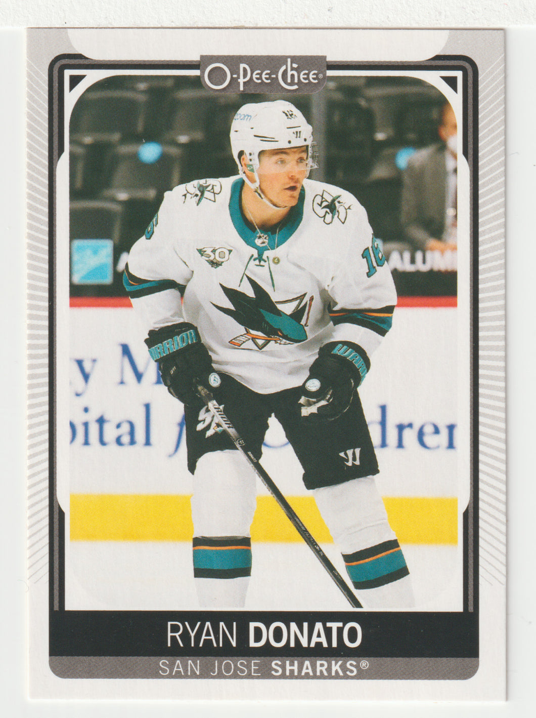 Ryan Donato - San Jose Sharks (NHL Hockey Card) 2021-22 O-Pee-Chee # 309 Mint