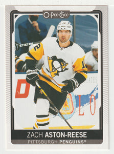 Zach Aston-Reese - Pittsburgh Penguins (NHL Hockey Card) 2021-22 O-Pee-Chee # 313 Mint
