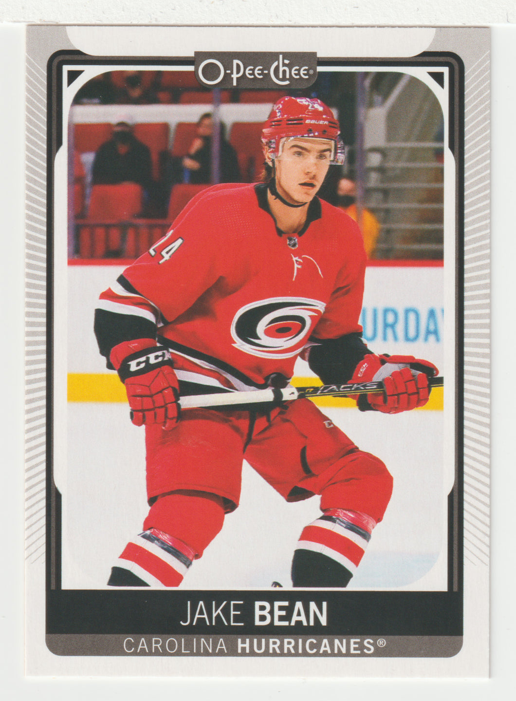 Jake Bean - Carolina Hurricanes (NHL Hockey Card) 2021-22 O-Pee-Chee # 322 Mint