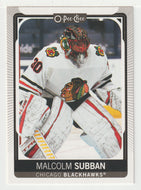 Malcolm Subban - Chicago Blackhawks (NHL Hockey Card) 2021-22 O-Pee-Chee # 326 Mint