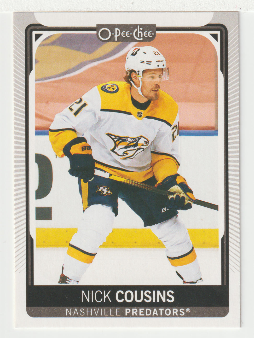 Nick Cousins - Nashville Predators (NHL Hockey Card) 2021-22 O-Pee-Chee # 358 Mint