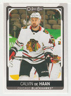 Calvin de Haan - Chicago Blackhawks (NHL Hockey Card) 2021-22 O-Pee-Chee # 383 Mint