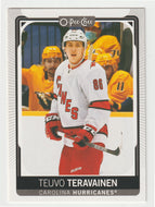 Teuvo Teravainen - Carolina Hurricanes (NHL Hockey Card) 2021-22 O-Pee-Chee # 395 Mint