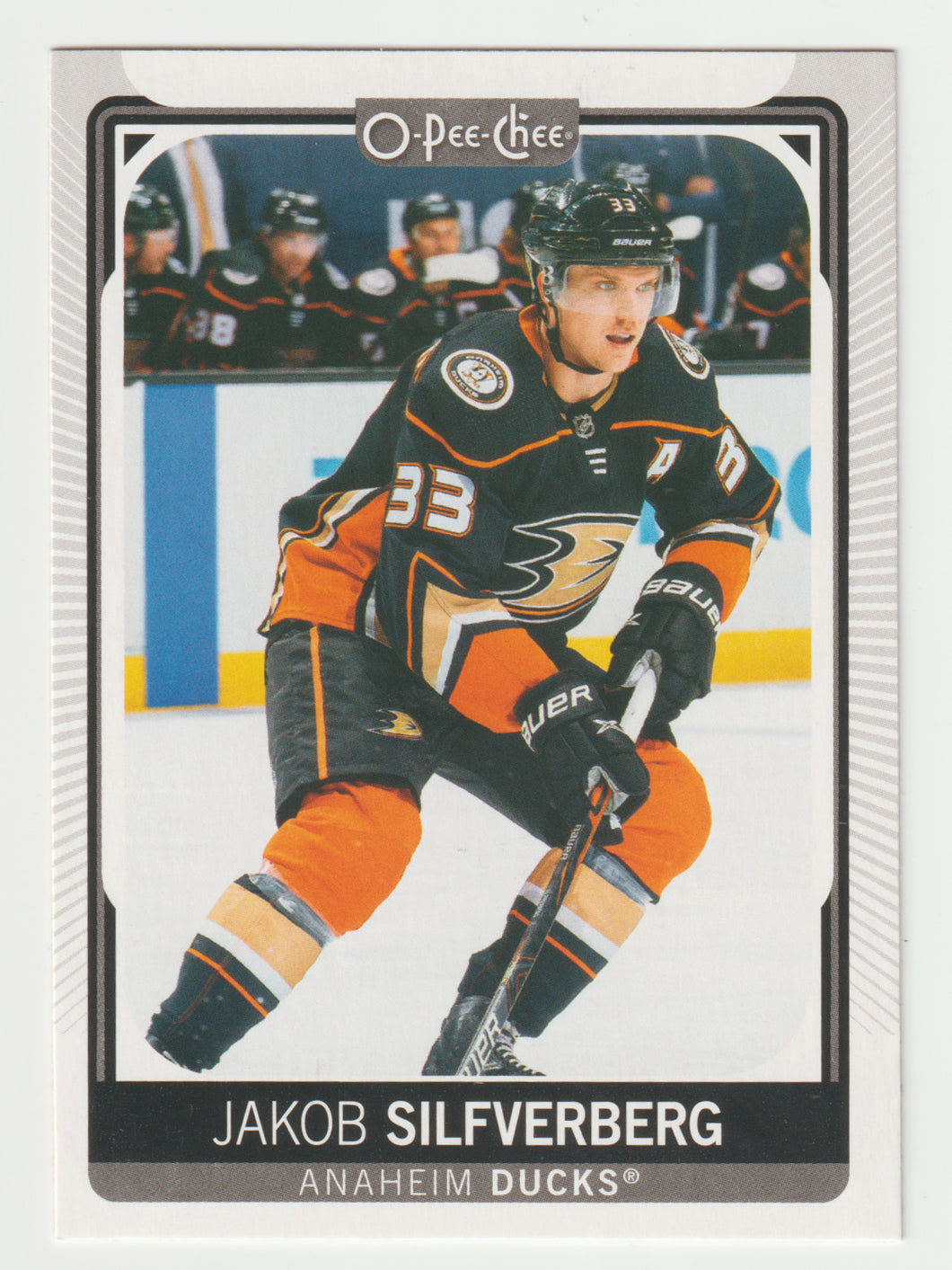Jakob Silfverberg - Anaheim Ducks (NHL Hockey Card) 2021-22 O-Pee-Chee # 409 Mint