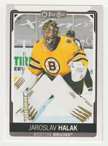 Jaroslav Halak - Boston Bruins (NHL Hockey Card) 2021-22 O-Pee-Chee # 419 Mint