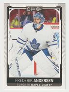 Frederik Andersen - Toronto Maple Leafs (NHL Hockey Card) 2021-22 O-Pee-Chee # 441 Mint