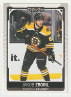 Jakub Zboril - Boston Bruins (NHL Hockey Card) 2021-22 O-Pee-Chee # 446 Mint