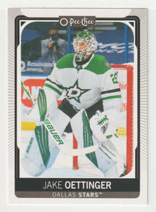 Jake Oettinger - Dallas Stars (NHL Hockey Card) 2021-22 O-Pee-Chee # 447 Mint