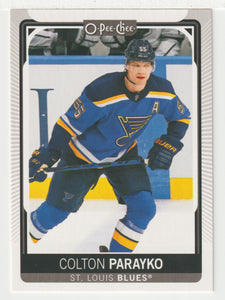 Colton Parayko - St. Louis Blues (NHL Hockey Card) 2021-22 O-Pee-Chee # 452 Mint