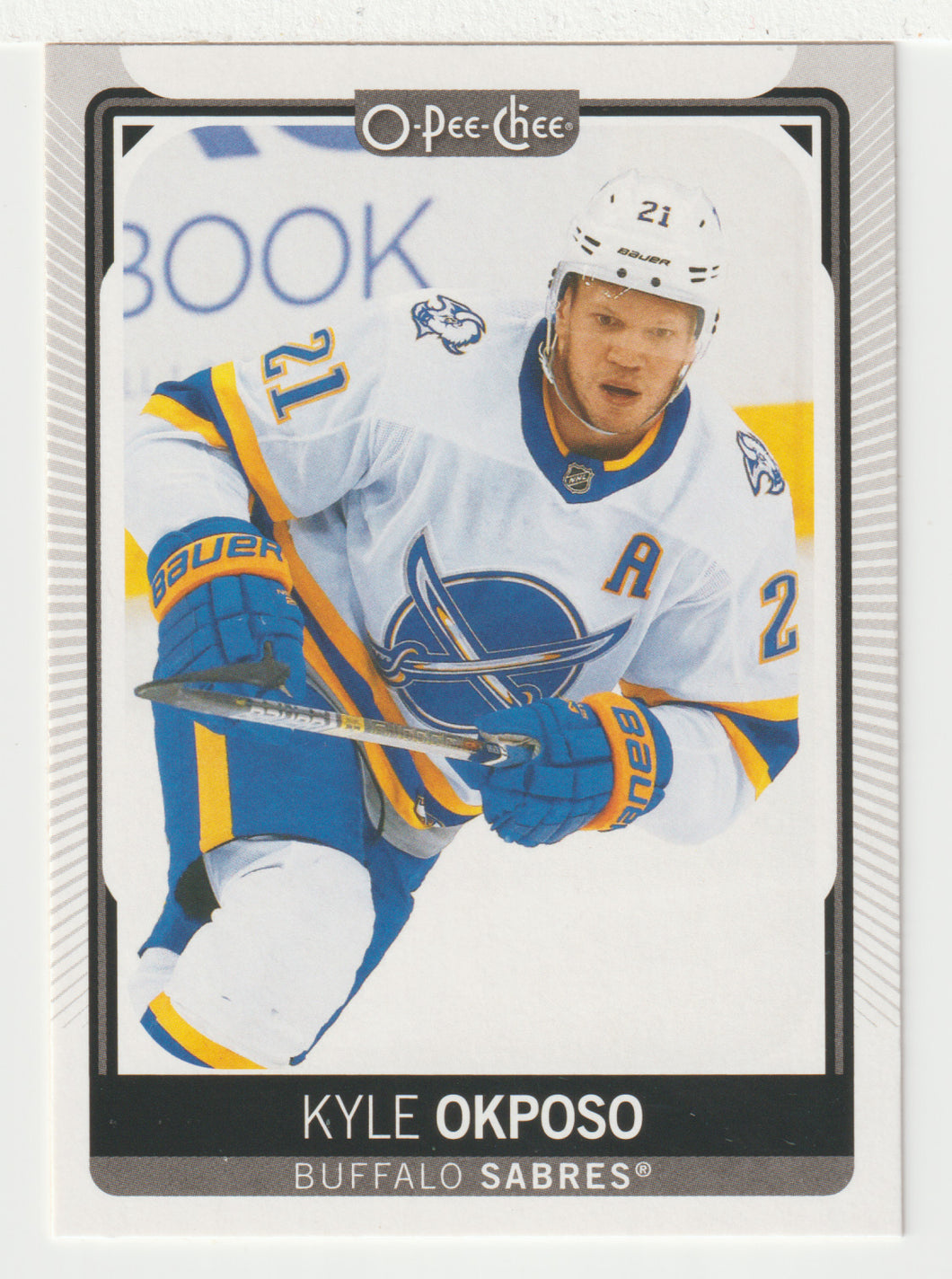 Kyle Okposo - Buffalo Sabres (NHL Hockey Card) 2021-22 O-Pee-Chee # 455 Mint