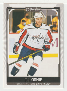 T.J. Oshie - Washington Capitals (NHL Hockey Card) 2021-22 O-Pee-Chee # 458 Mint