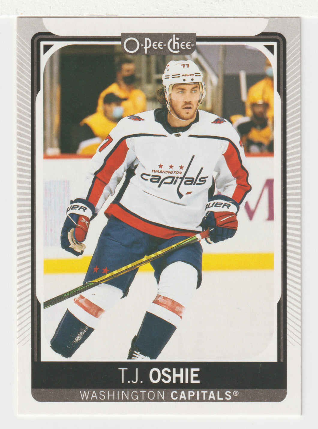 T.J. Oshie - Washington Capitals (NHL Hockey Card) 2021-22 O-Pee-Chee # 458 Mint