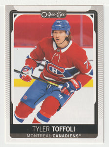 Tyler Toffoli - Montreal Canadiens (NHL Hockey Card) 2021-22 O-Pee-Chee # 481 Mint
