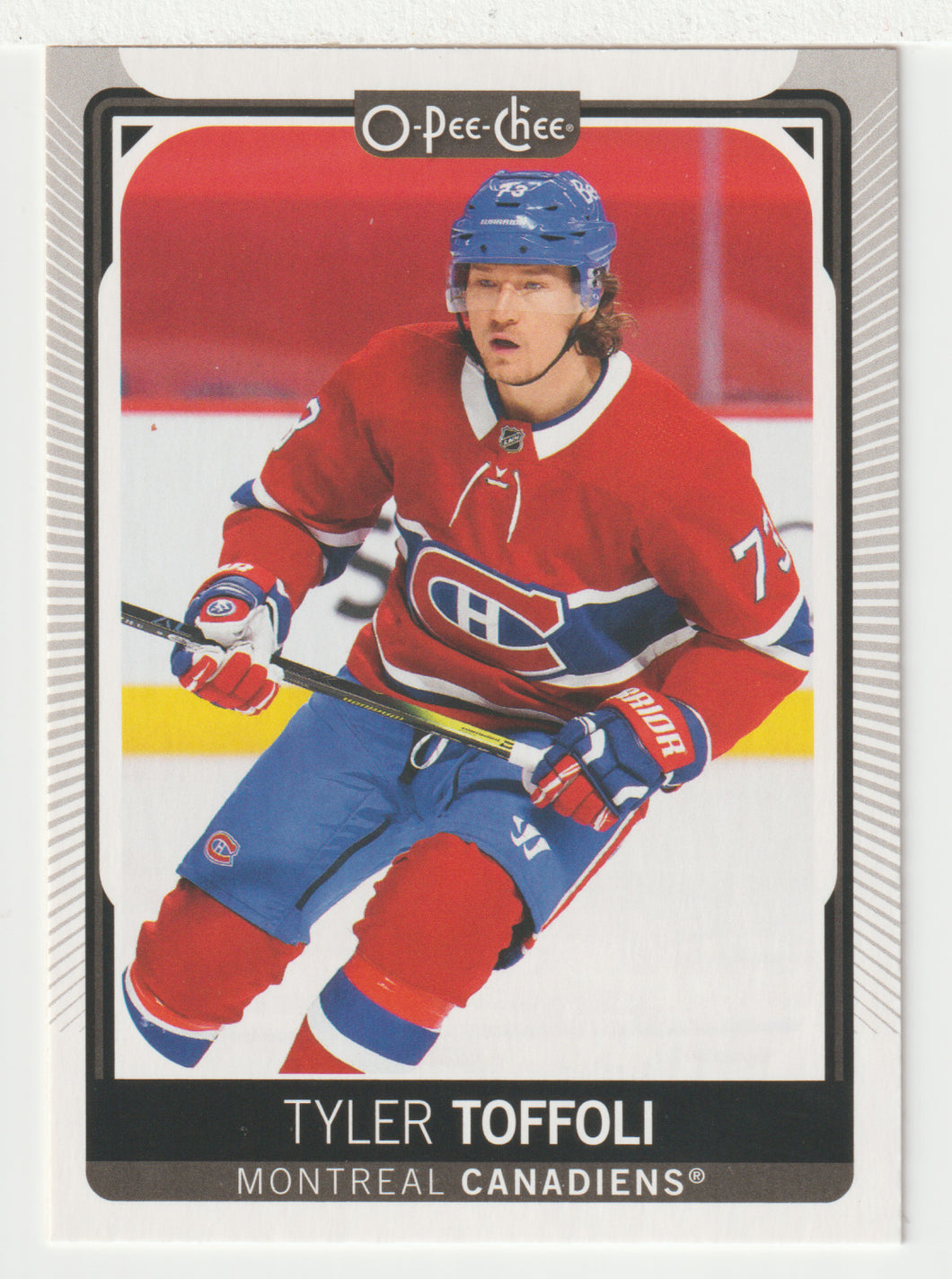 Tyler Toffoli - Montreal Canadiens (NHL Hockey Card) 2021-22 O-Pee-Chee # 481 Mint