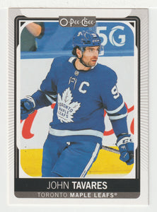 John Tavares - Toronto Maple Leafs (NHL Hockey Card) 2021-22 O-Pee-Chee # 490 Mint