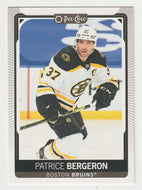 Patrice Bergeron - Boston Bruins (NHL Hockey Card) 2021-22 O-Pee-Chee # 491 Mint