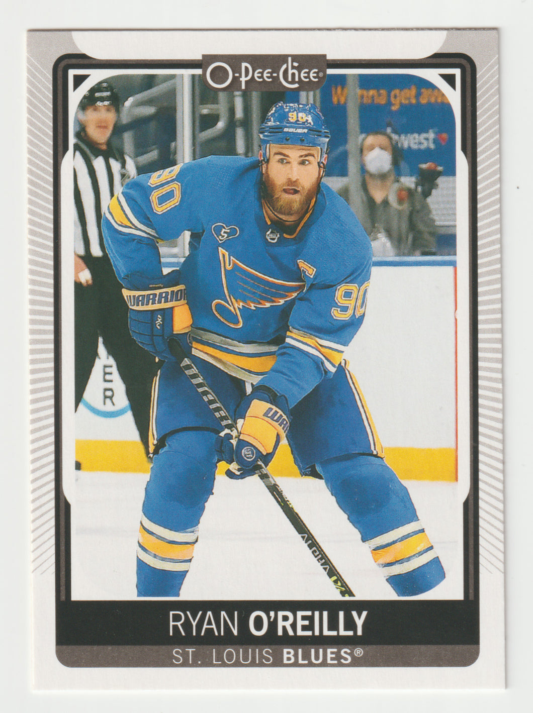 Ryan O'Reilly - St. Louis Blues (NHL Hockey Card) 2021-22 O-Pee-Chee # 493 Mint