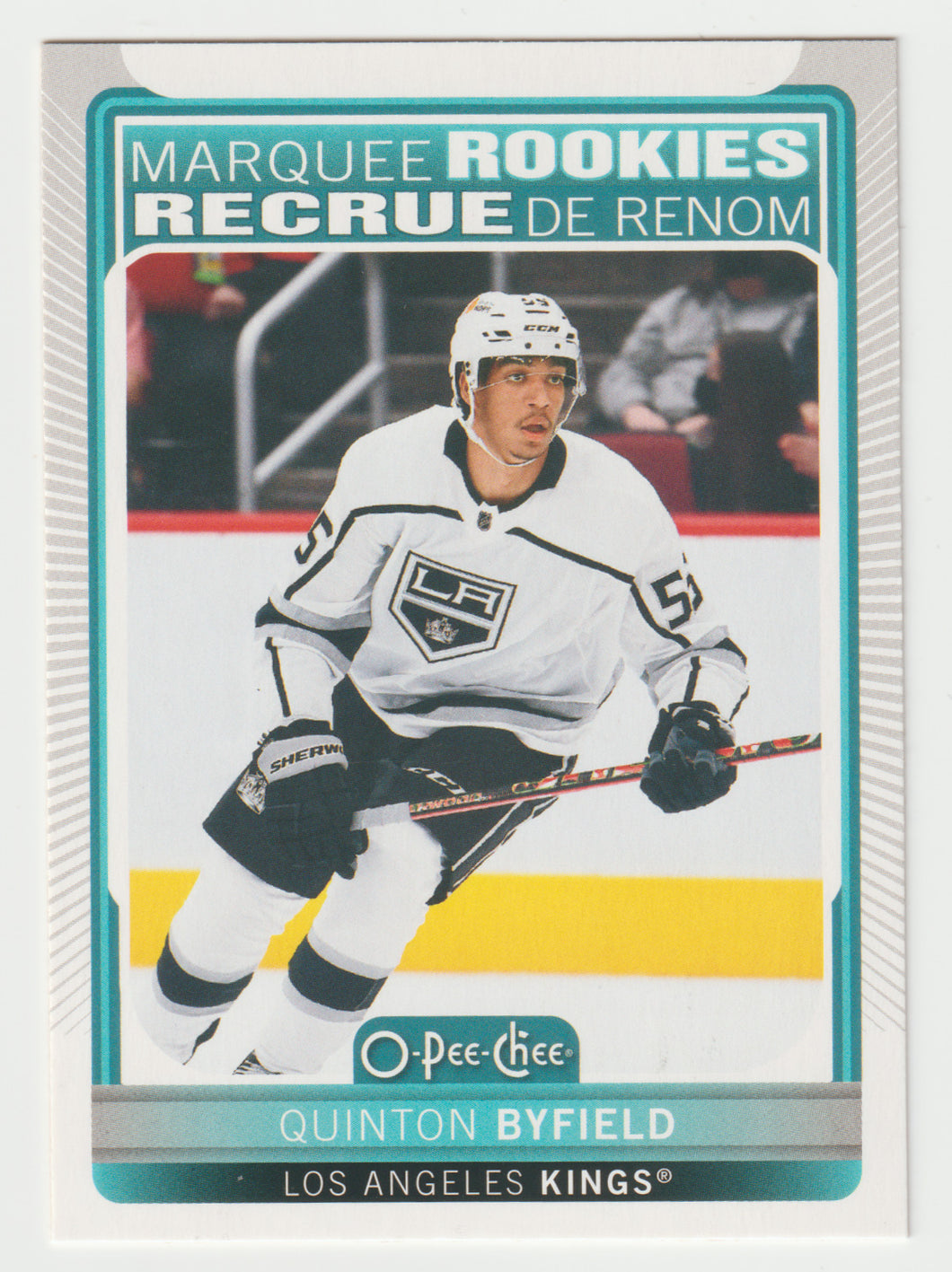 Quinton Byfield RC - Los Angeles Kings (NHL Hockey Card) 2021-22 O-Pee-Chee # 507 Mint